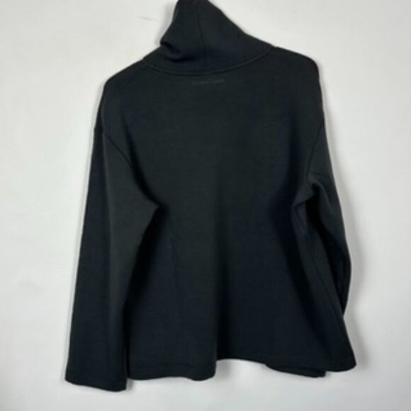 Outdoor Voices Lightweiht Mock Neck Pullover Black Large - Picture 2 of 7